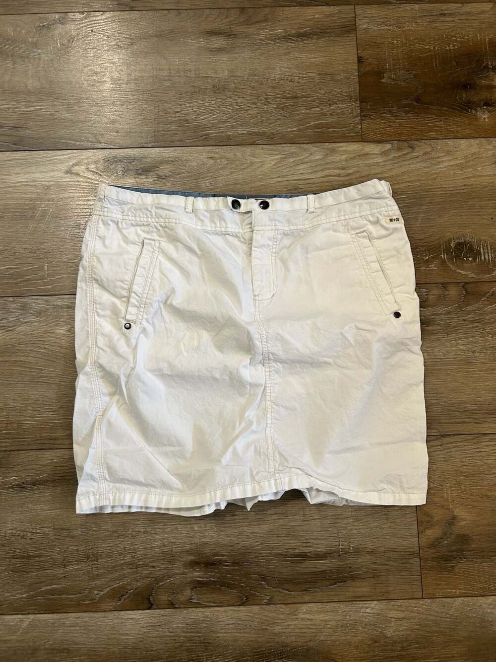 Converse One Star White Cargo Skirt Size 14 Utility